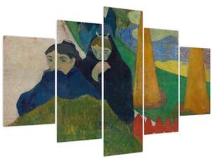 Obraz - Paul Gauguin, Arlésiennes (Mistral) , reprodukcia (150x105 cm)