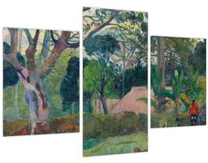 Obraz - Paul Gauguin, Te raau rahi (The Big Tree), reprodukcia (90x60 cm)