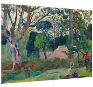 Obraz - Paul Gauguin, Te raau rahi (The Big Tree), reprodukcia (70x50 cm)