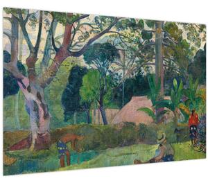 Obraz - Paul Gauguin, Te raau rahi (The Big Tree), reprodukcia (90x60 cm)