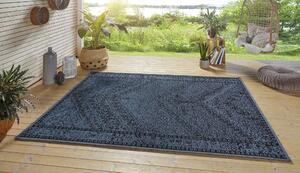 NORTHRUGS - Hanse Home koberce Kusový koberec Jaffa 104051 Blue // Black - 70x140