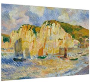 Obraz - Auguste Renoir, Sea and Cliffs, reprodukcia (70x50 cm)