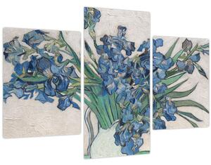 Obraz - Vincent van Gogh, Irises, reprodukcia (90x60 cm)