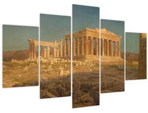 Obraz - Frederic Edwin Church, The Parthenon, reprodukcia (150x105 cm)