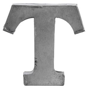 Kovové písmeno T, 6 cm