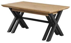JEDÁLENSKÝ STÔL, čierna, farba duba, 160/320/90/76 cm P & B - Stoly, Online Only