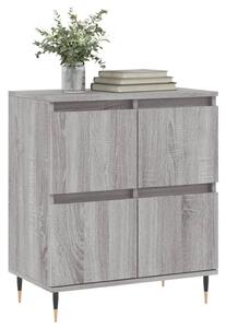Komoda sivý dub sonoma 60x35x70 cm spracované drevo