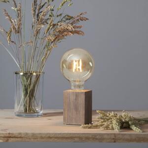 Drevená lampa Lys Brown