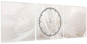 Obraz - Perie (s hodinami) (90x30 cm)