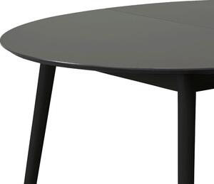 Čierny jedálenský stôl Meza by Hammel Ø135