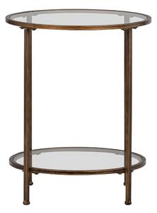 Odkladací stolík so sklenenými doskami BePureHome Goddess