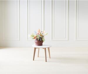 Konferenčný stolík s bielou doskou Hammel Iris Ø 60 cm