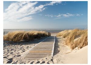 Fototapeta - North Sea beach, Langeoog