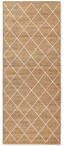 Hanse Home Collection koberce Behúň Kunu 106208 Natural Gold White - 80x200 cm