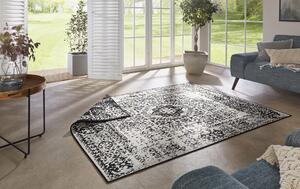 NORTHRUGS - Hanse Home koberce Kusový koberec Twin Supreme 104133 Black / Cream - 80x150 cm