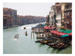 Fototapeta - Veľký kanál v Benátkach, Taliansko