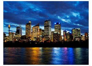 Fototapeta - Večerné mraky nad Sydney