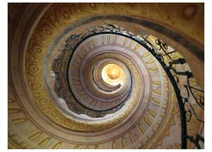 Fototapeta - Dekoratívne točité schody
