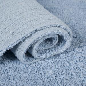 Lorena Canals koberce Ručne tkaný kusový koberec Polka Dots Blue-White - 120x160 cm
