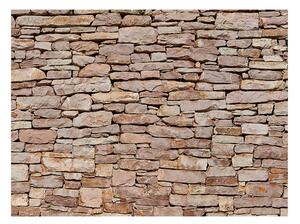 Fototapeta - Prírodný kamenný múr + zadarmo lepidlo - 200x154