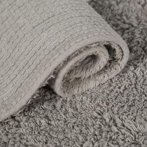 Lorena Canals koberce Pre zvieratá: Prateľný koberec Polka Dots Grey-White - 120x160 cm
