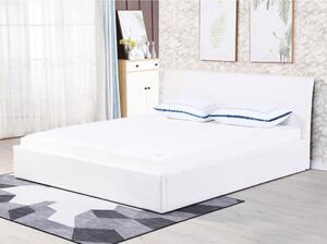 Manželská posteľ s roštom Kerala 160x200 cm - biela