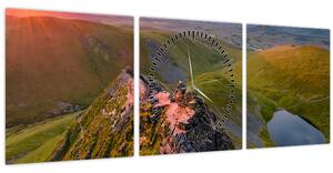 Obraz - Blencathra (s hodinami) (90x30 cm)