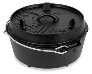 Petromax liatinový kotlík Dutch Oven s nožičkami ft4,5 - 22 cm, 3,5 l