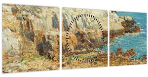 Obraz - Childe Hassam, A North East Headland, reprodukcia (s hodinami) (90x30 cm)