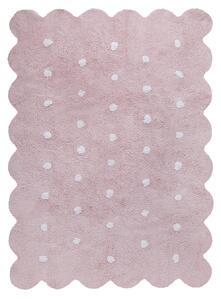 Lorena Canals koberce Pre zvieratá: Prateľný koberec Biscuit Pink - 120x160 cm