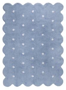 Lorena Canals koberce Pre zvieratá: Prateľný koberec Biscuit Blue - 120x160 cm