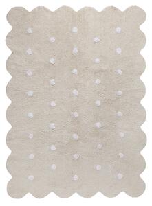 Lorena Canals koberce Ručne tkaný kusový koberec Biscuit Beige - 120x160 cm