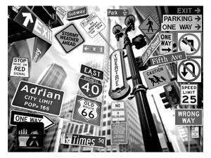 Fototapeta - Všetky cesty vedú na Manhattan