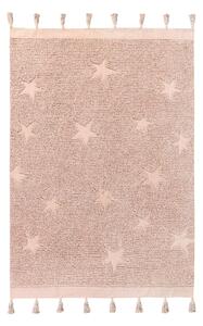 Lorena Canals koberce Ručne tkaný kusový koberec Hippy Stars Vintage Nude - 120x175 cm