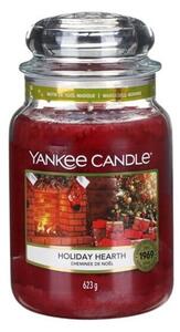 Vonná sviečka Yankee Candle Holiday Hearth, doba horenia 110 h