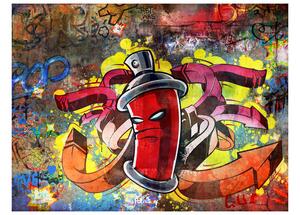 Fototapeta - Graffiti monštrum II + zadarmo lepidlo - 200x154