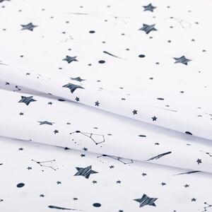 Bavlnené obliečky na jednolôžko AmeliaHome Averi Constellation, 135 x 200 cm