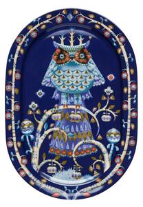 Iittala Servírovací tanier Taika 41cm, oválny / modrý