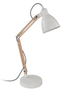 Eglo Eglo 96957 - Stolná lampa TORONA 1 1xE14/28W/230V biela EG96957 + záruka 3 roky zadarmo