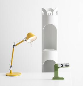 Artemide Stolová lampa Tolomeo Micro, žltá, Žltá / oranžová, Pracovňa / Kancelária, Hliník, Dizajn, Stolová lampa