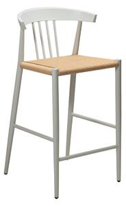 Biela barová stolička DAN-FORM Denmark Sava, výška 91,5 cm