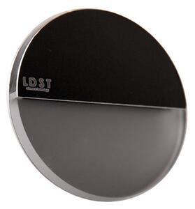 LDST LDST RO-01-CB-BZ4 - LED schodiskové svietidlo ROBIN 4xLED/1,2W/230V lesklá čierna LD0128 + záruka 3 roky zadarmo
