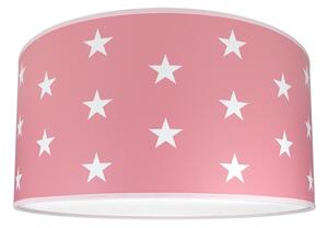 LAMPDAR Detské stropné svietidlo STARS PINK 2xE27/60W/230V ružová SA0664 + záruka 3 roky zadarmo