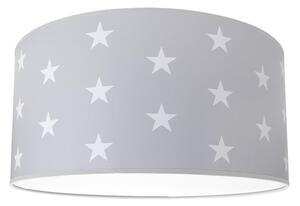 Lampdar Detské stropné svietidlo STARS GREY 2xE27/60W/230V šedá SA0668 + záruka 3 roky zadarmo