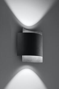 Čierne nástenné svietidlo Nice Lamps Forgmi