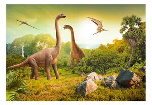 Samolepiaca fototapeta - Dinosaury 147x105