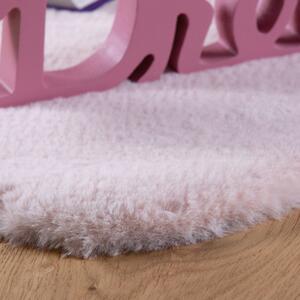 Obsession koberce Pre zvieratá: kusový koberec Luna 855 powder pink - 86x86 cm