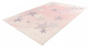 Obsession koberce Detský kusový koberec Stars 410 pink - 160x230 cm