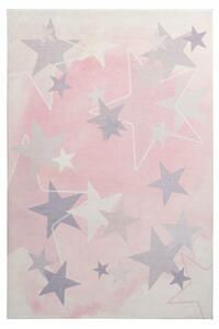 Obsession koberce Detský kusový koberec Stars 410 pink - 160x230 cm