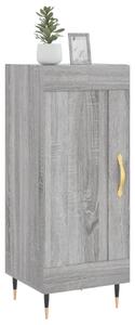 Komoda sivý dub sonoma 34,5x34x90 cm spracované drevo